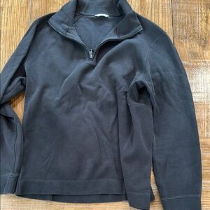 Calvin Klein Black Zip Up Sweater